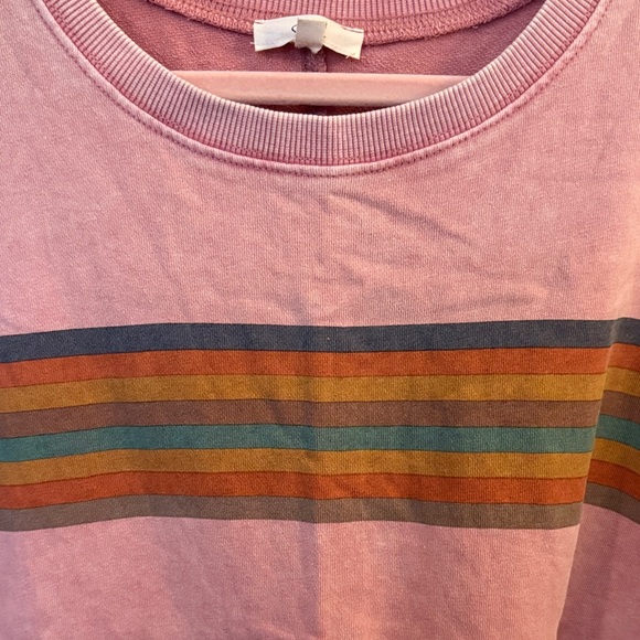 Easel Dusty Pink Sweatshirt - Picture 5 of 9